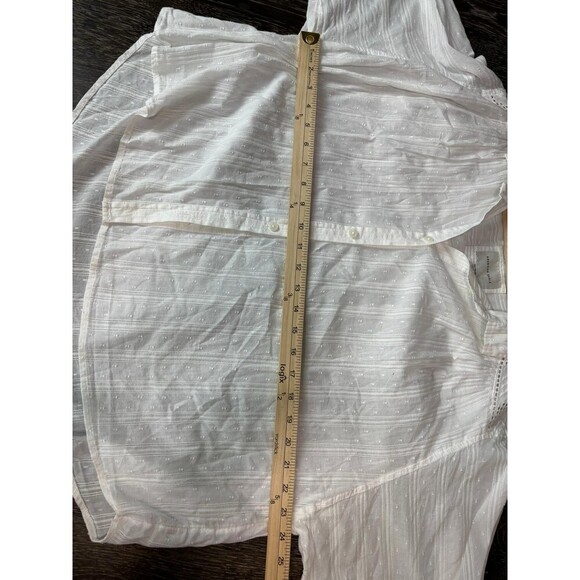 American Eagle XXL Go Big Oversized shirt cover Up Pool button blouse Top 187 - Picture 8 of 11